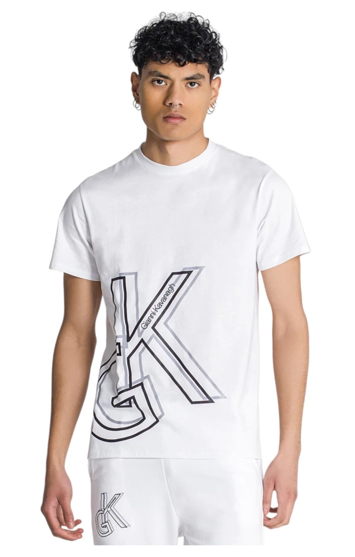 Camiseta Gianni Kavanagh Shadow Blanco