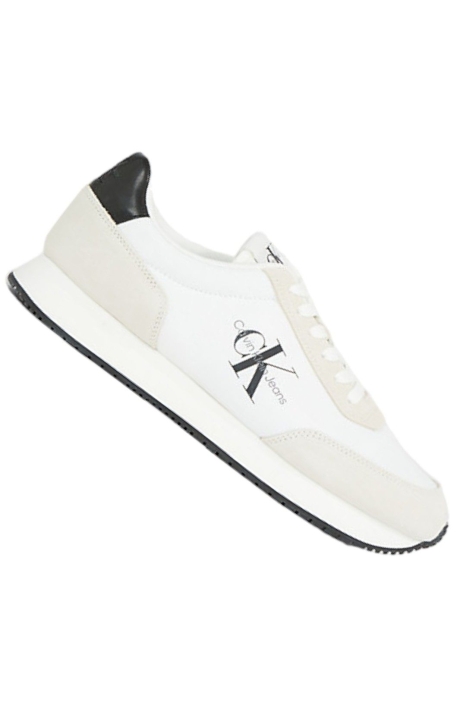 Zapatillas Calvin Klein Retro Runner LaceUp Blanco