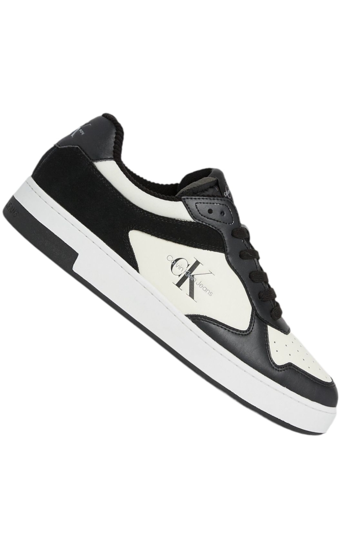 Zapatillas Calvin Klein Bimaterial Sneaker Negro