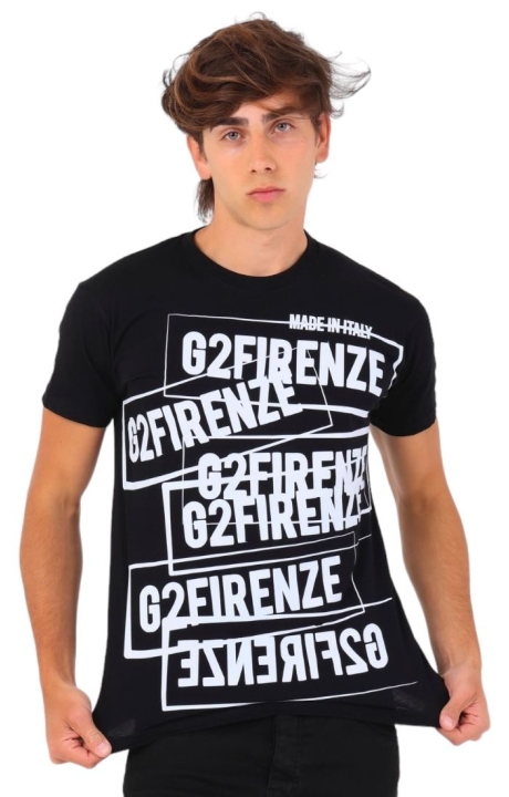 Camiseta G2 Firenze Timbro Negra