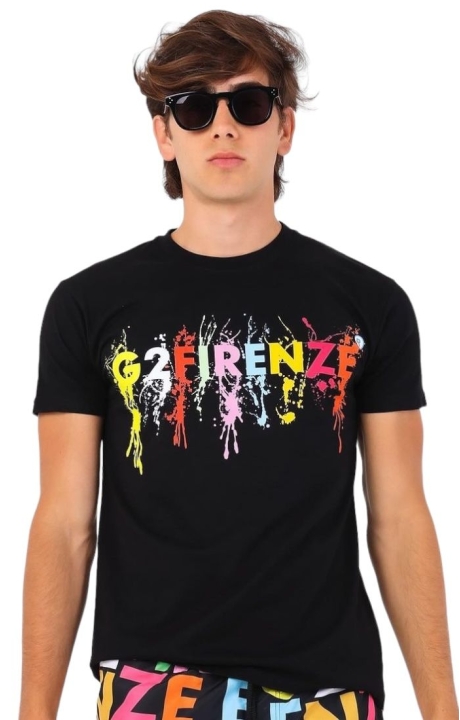 Camiseta G2 Firenze All Colors Negra
