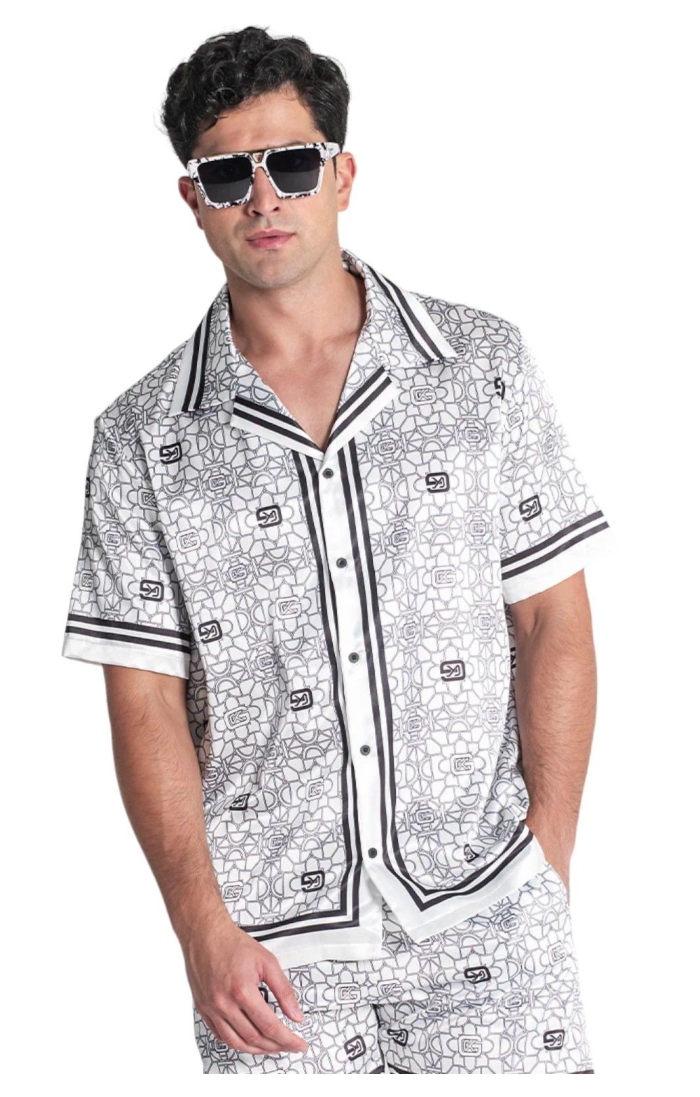 Camisa Gianni Kavanagh Sastinada Panacea Blanco