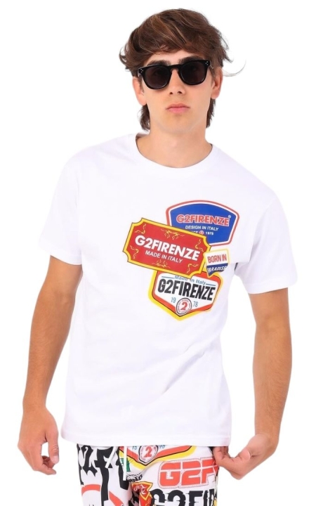 Camiseta G2 Firenze Blanca Shields Basic