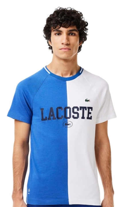 Camiseta Lacoste Sport × Medveded Ultra-Dry Azul