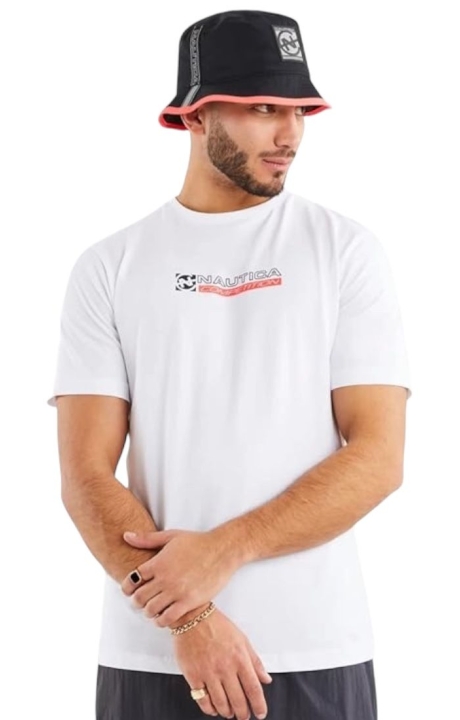 Camiseta Nautica Competition basic blanca