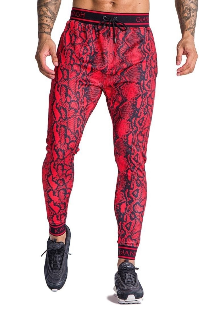 Pantalón Chandal Gianni Kavanagh de serpiente roja