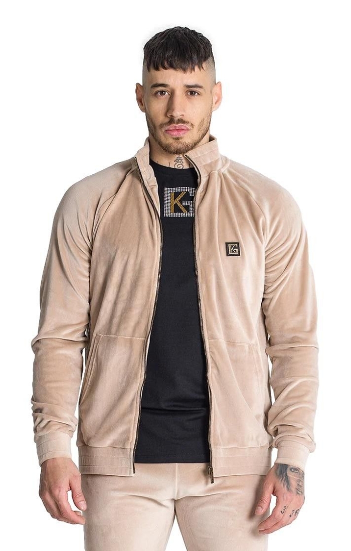 Sudadera Gianni Kavanagh Terciopelo That Is Hot Beig