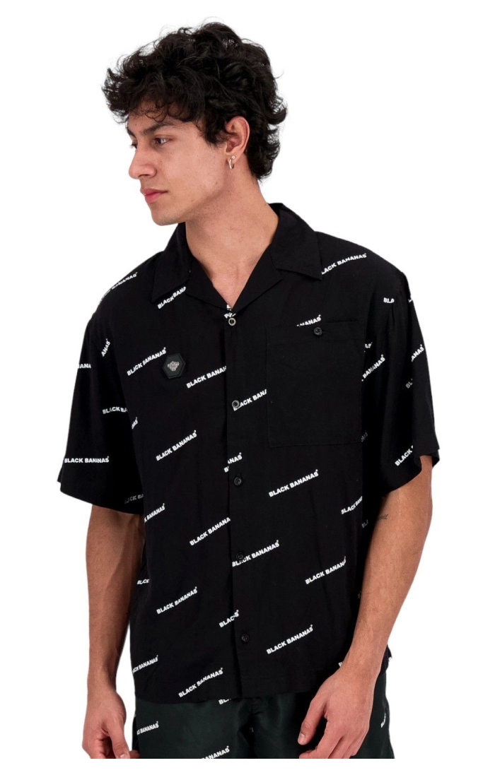 Camisa Black Bananas Marina Shirt Negro