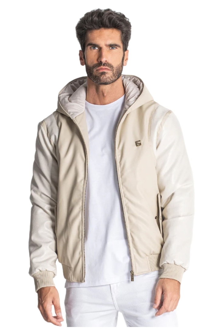 Bomber Gianni Kavanagh con Capucha Texas Beige