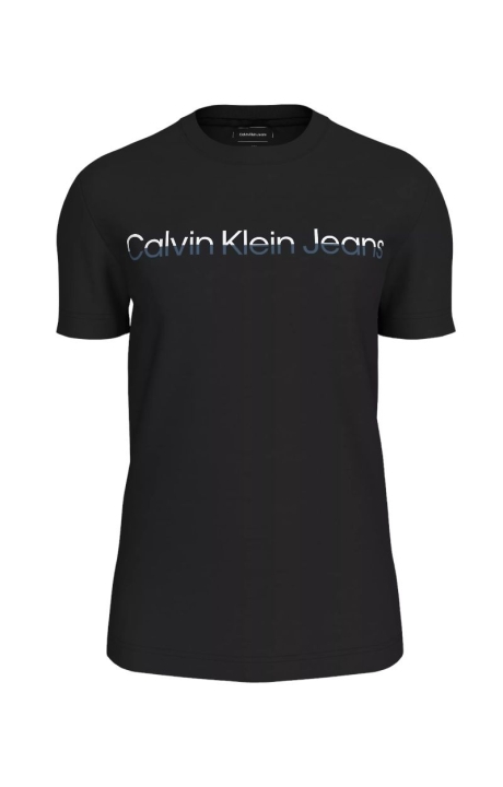 Camiseta Calvin Klein Logo Institutional Negro