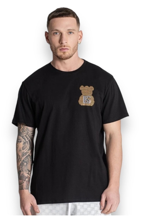 Camiseta Gianni Kavanagh Precious Bear Negra