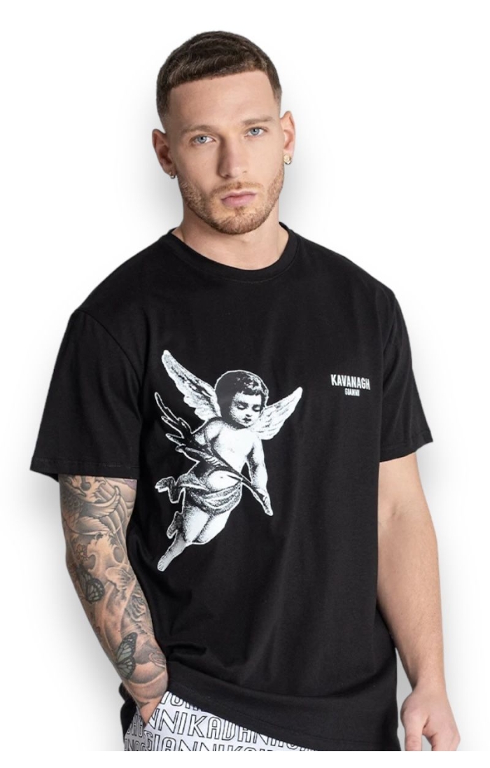 Camiseta Gianni Kavanagh Angel Negra