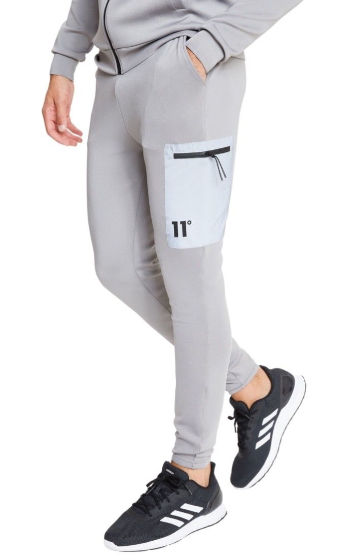 Pantalon 11 Degrees Diseño Reflectante Gris