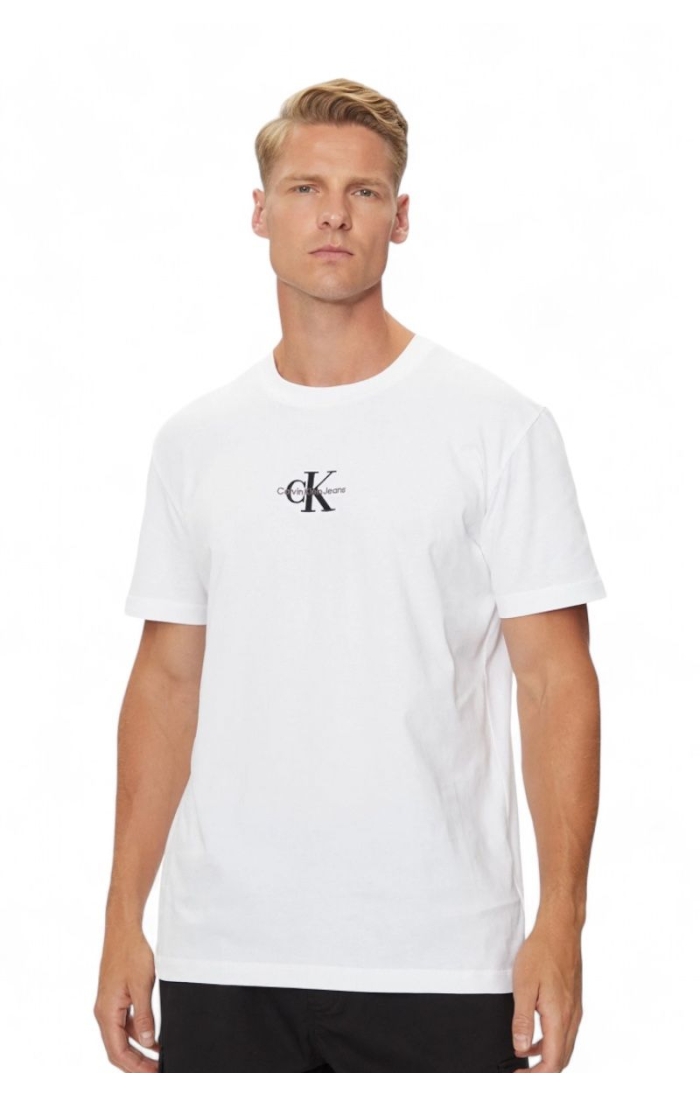 Camiseta Calvin Klein Monologo Blanco