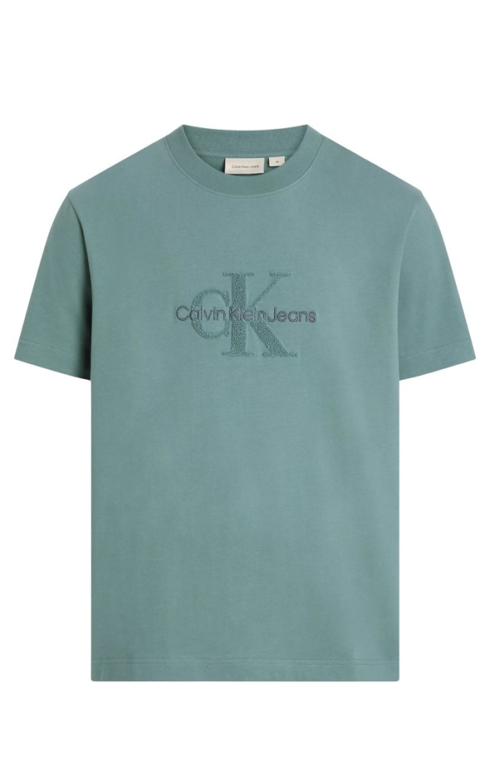 Camiseta Calvin Klein Chenille Verde