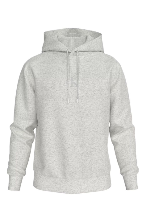 Sudadera con Capucha Calvin Klein Gris y Monograma