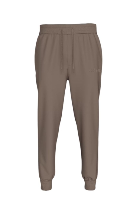 Pantalon Calvin Klein Marron Logo Institutional