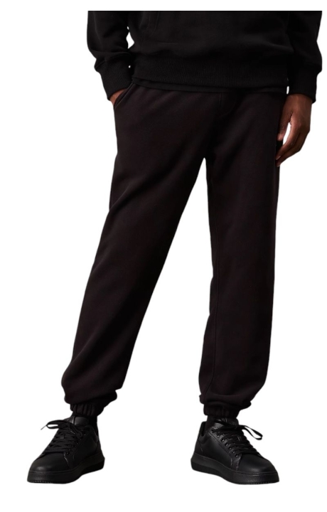 Pantalones De Chandal Calvin Klein de Chenilla con Monograma Negro