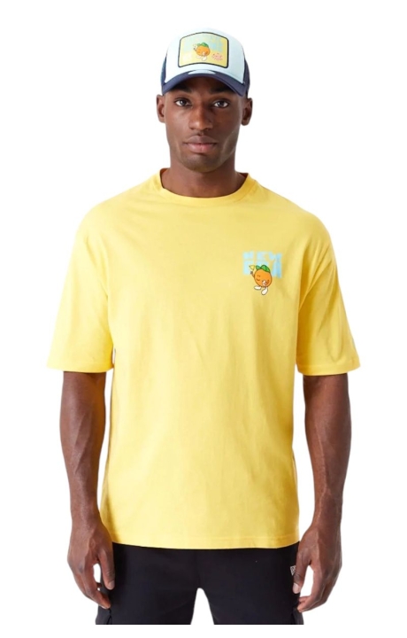 Camiseta New Era Amarilla Oversized Pool Party