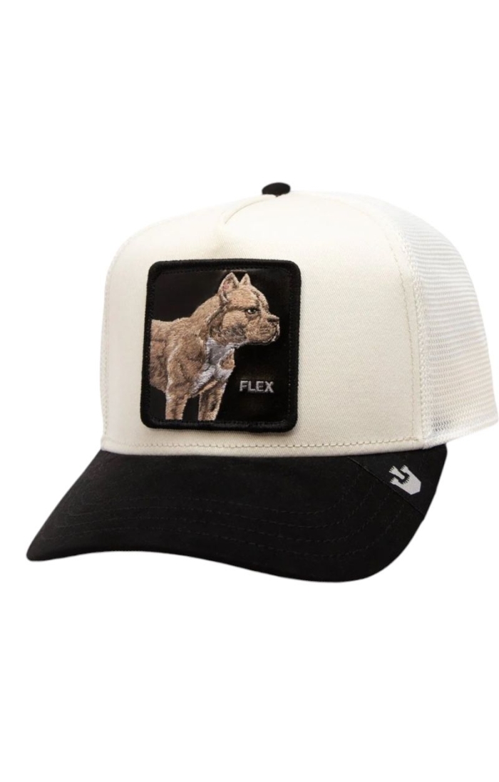 Gorra Goorin Bros The Suede Pitbull Blanco Crema