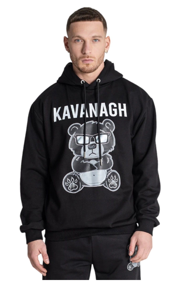 Sudadera Gianni Kavanagh Mad Bear Negro