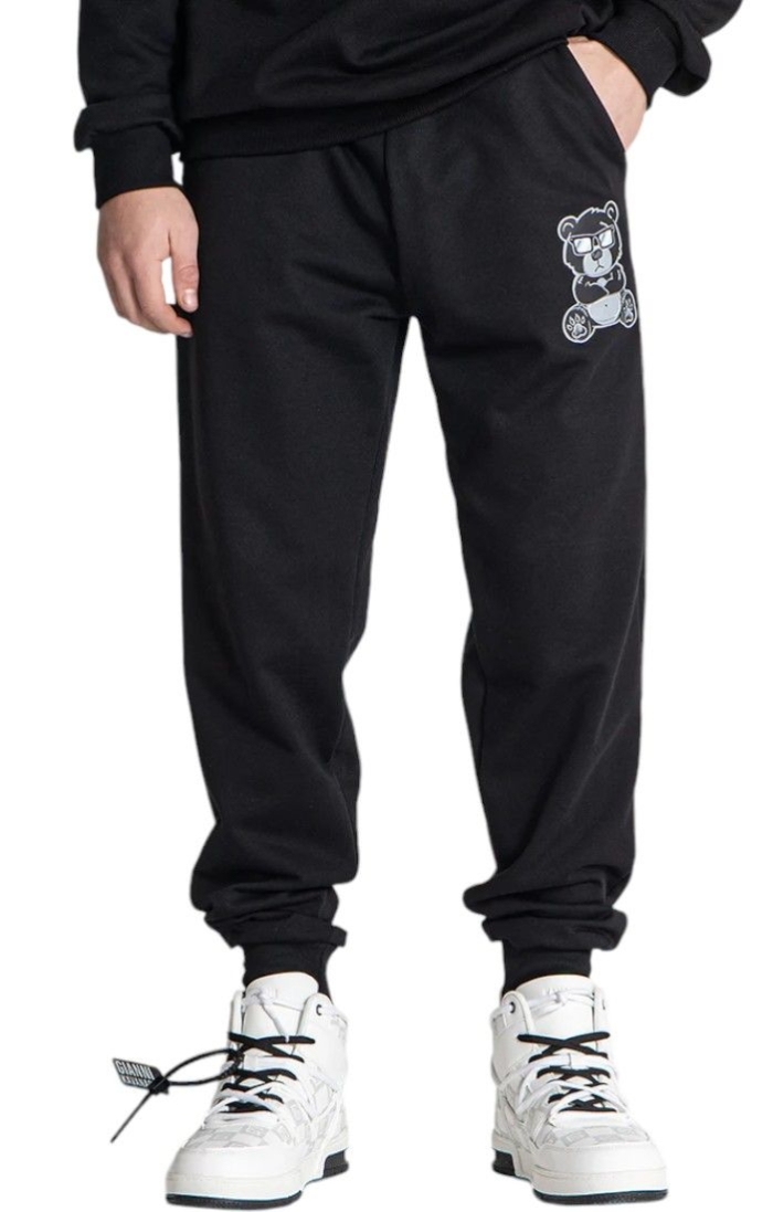 Pantalon de Chandal Gianni Kavanagh Mad Bear Negro