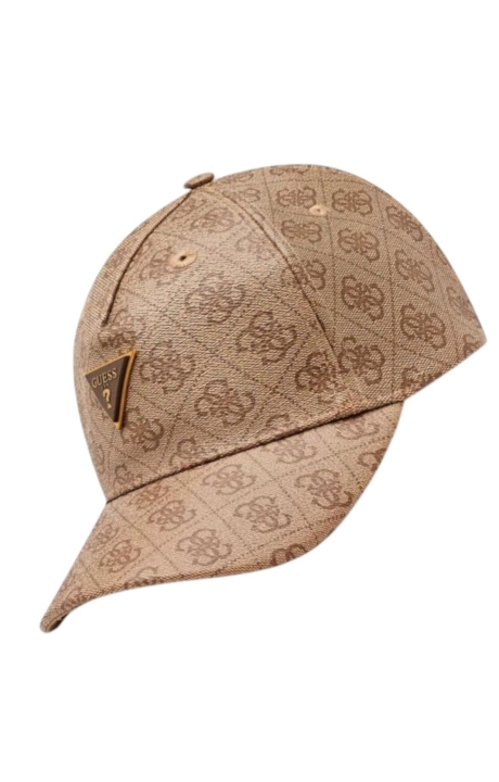 Gorra Guess Monograma Estampado Marron