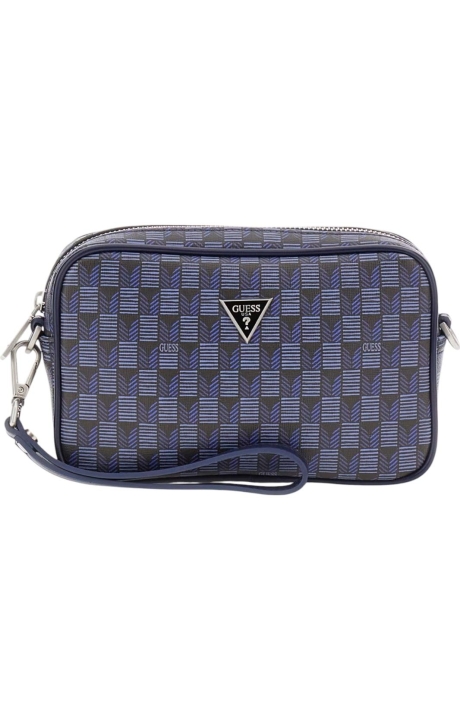 Bolso Guess Caso Torino Saffiano Azul