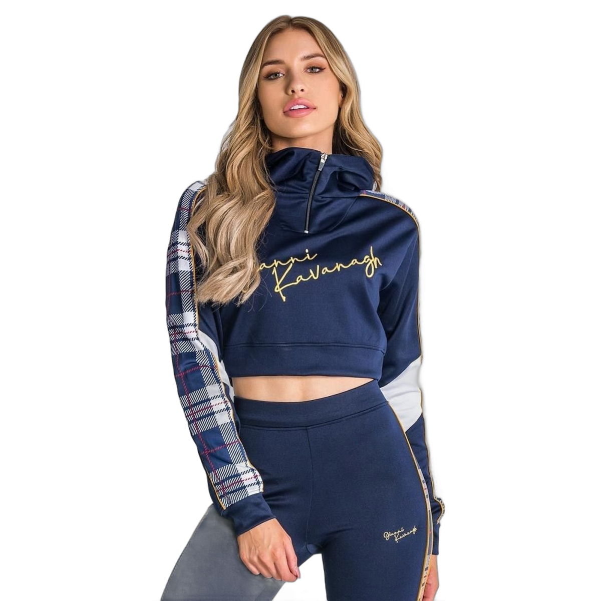 Sudadera corta Gianni Kavanagh Royalty Azul Marino