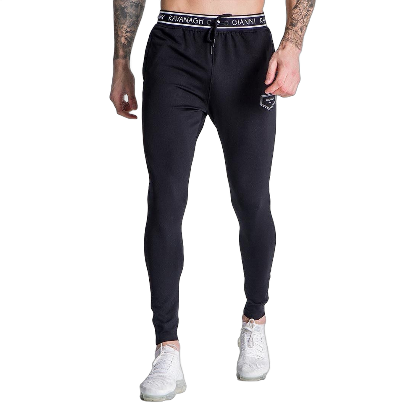 Pantalon Gianni Kavanagh con Placa 2.0 Negro