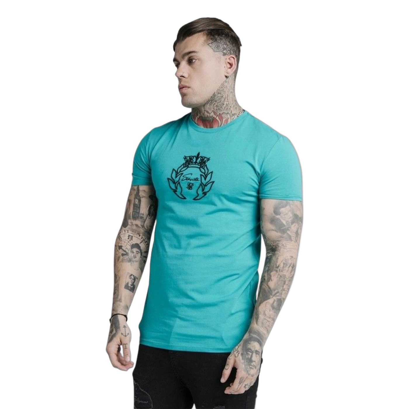 Camiseta SikSilk Prestige Gym Azul