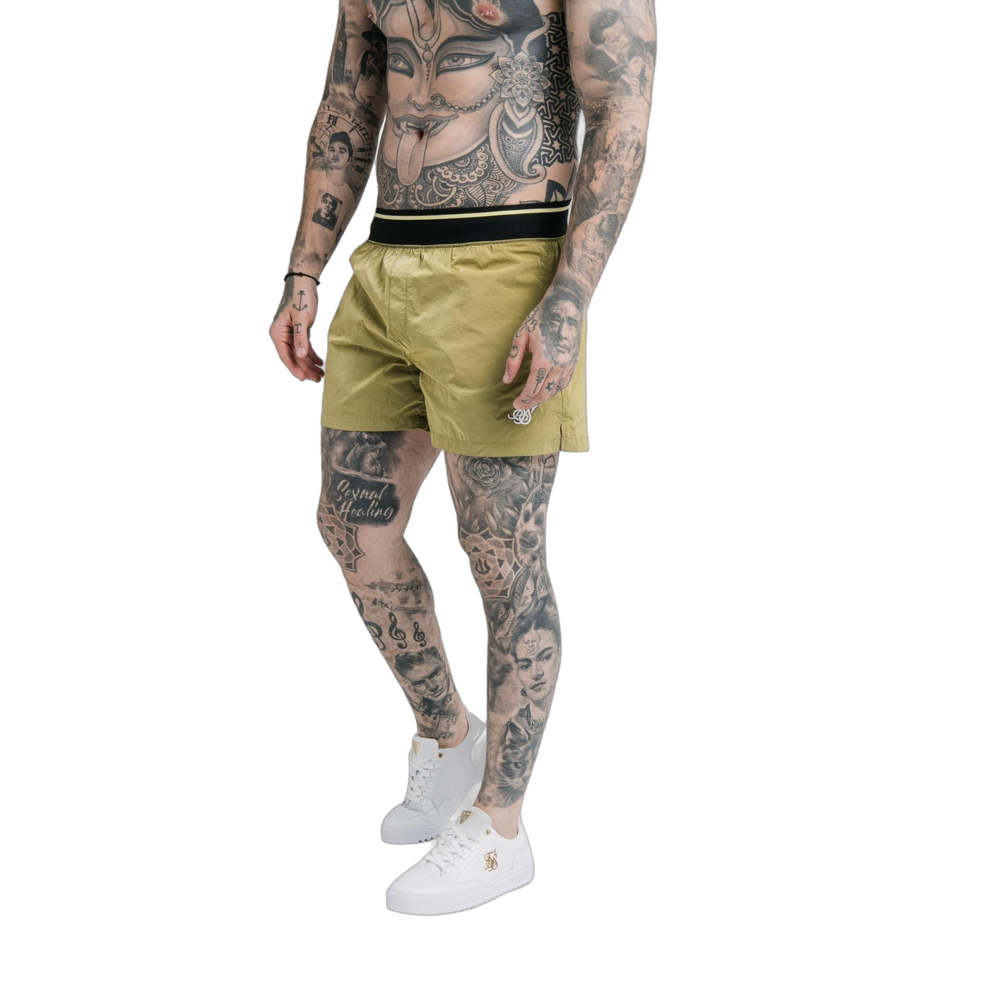 Bañador SikSilk de Nailon Caqui