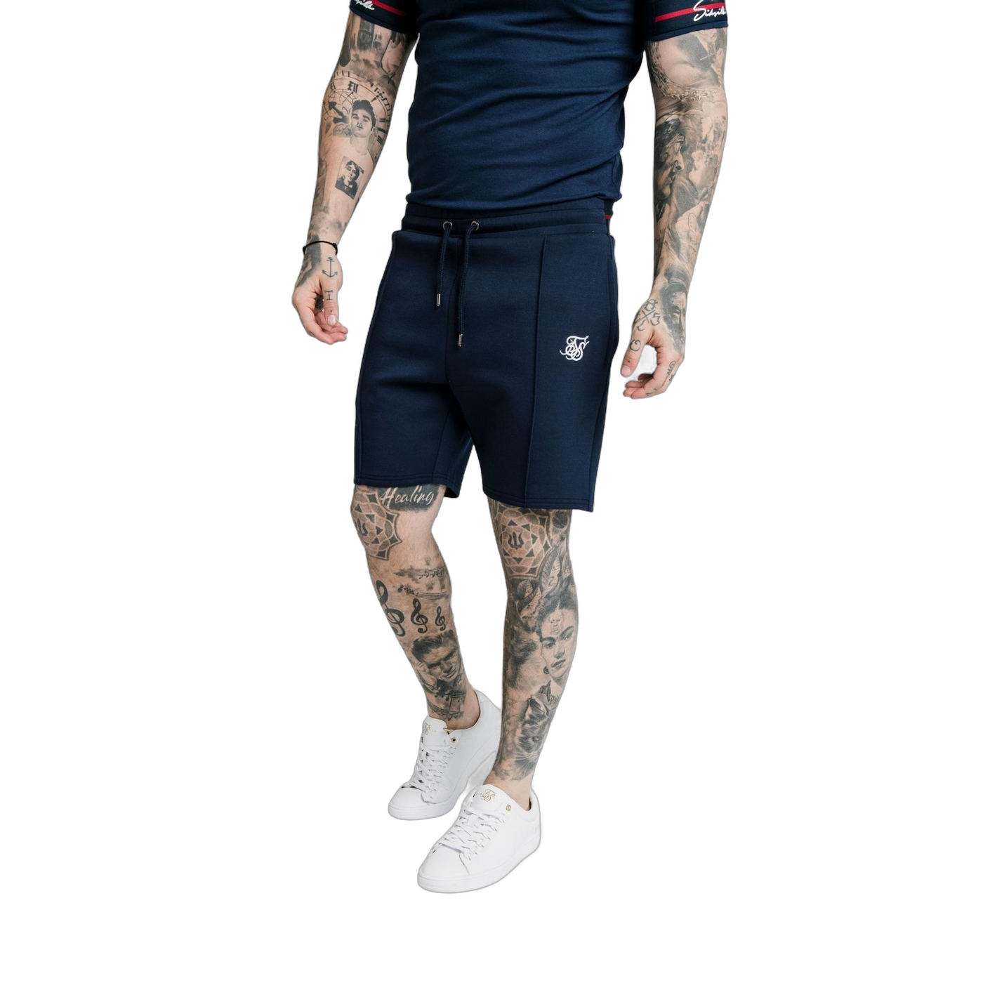 Pantalon Siksilk Exposed Tape Azul marino