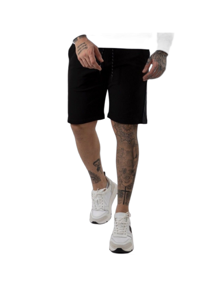 Pantalon Corto Antony Morato Fit de Felpa Negro Antony Morato | Short  - Estilo urbano premium