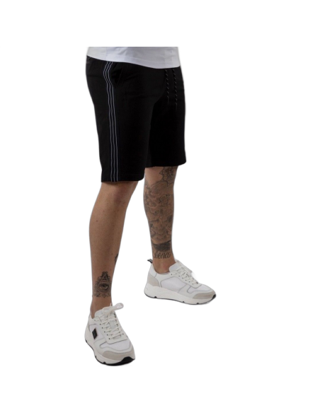 Pantalon Corto Antony Morato Fit de Felpa Negro Antony Morato | Short  - Estilo urbano premium