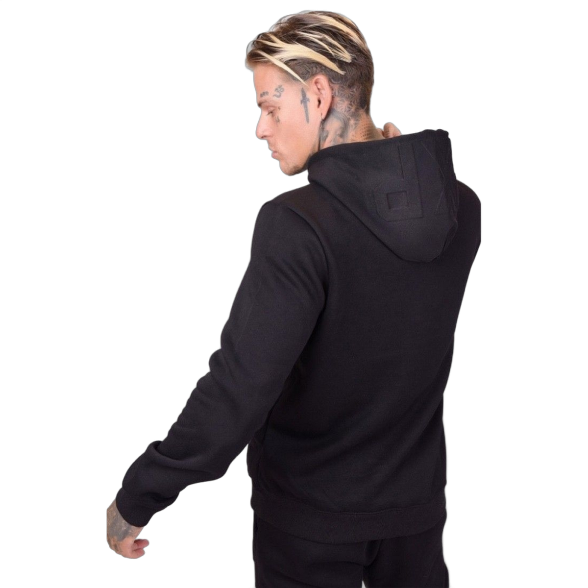 Sudadera Project X Paris Logo Relieve Negro 2