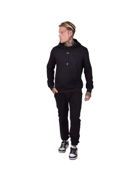 Sudadera Project X Paris Logo Relieve Negro