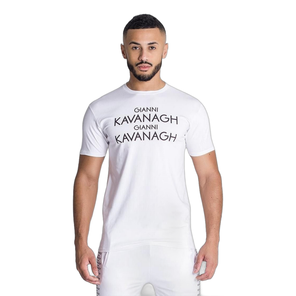 Camiseta Gianni Kavanagh Script Blanco