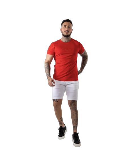 Jeans Corto Antony Morato Skinny Fit Twill Blanco Antony Morato | Short  - Estilo urbano premium