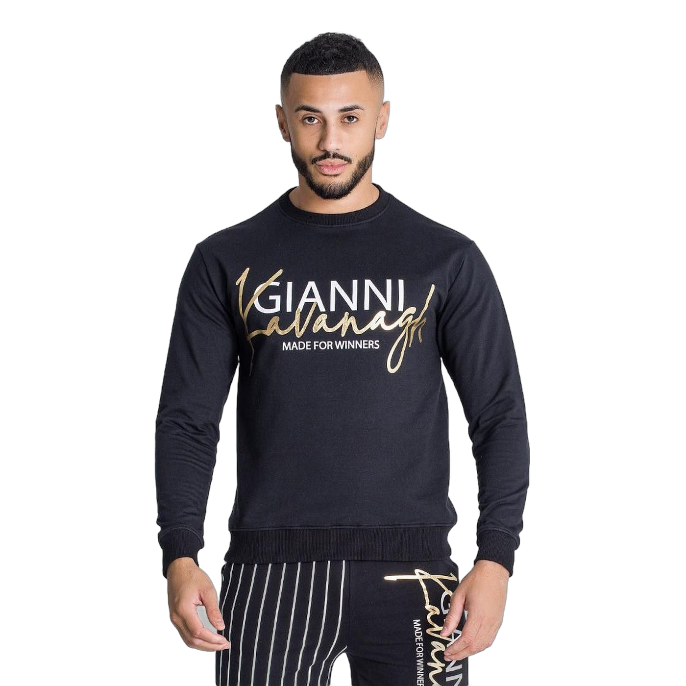 Sudadera Gianni Kavanagh Blurred Lines Negro