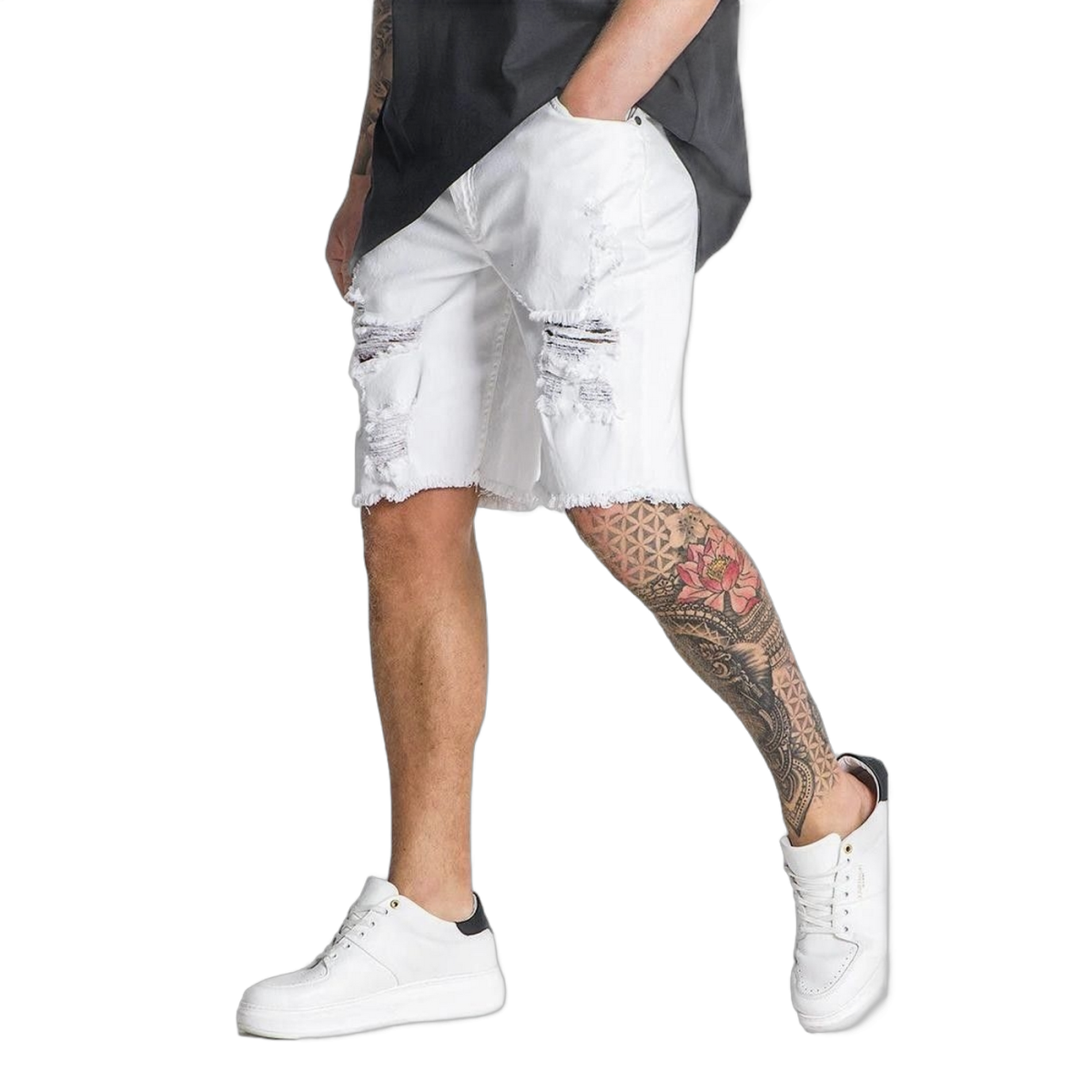 Short Gianni Kavanagh Hidratados Blanco Gianni Kavanagh | Short  - Estilo urbano premium 2