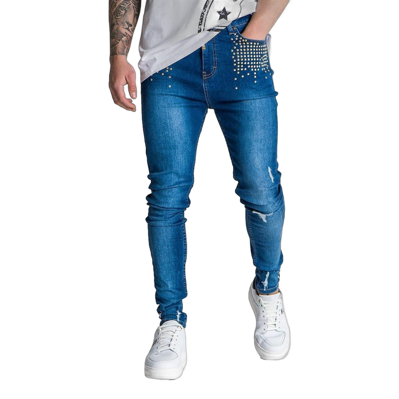 Jeans Gianni Kavanagh Pitillo Astral Azul Claro