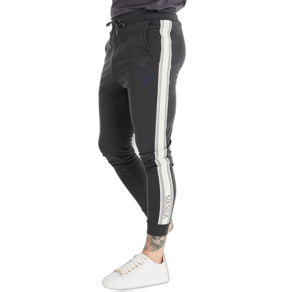 Pantalon SikSilk Elevate Tape Gris