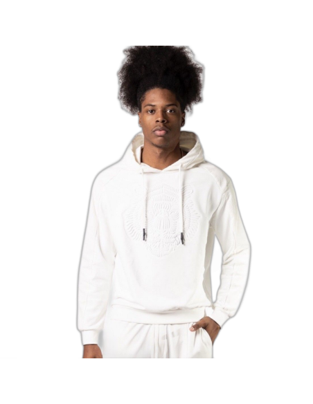 Sudadera Antony Morato con Tigre Estampado Blanco Antony Morato | Sudaderas  - Estilo urbano premium