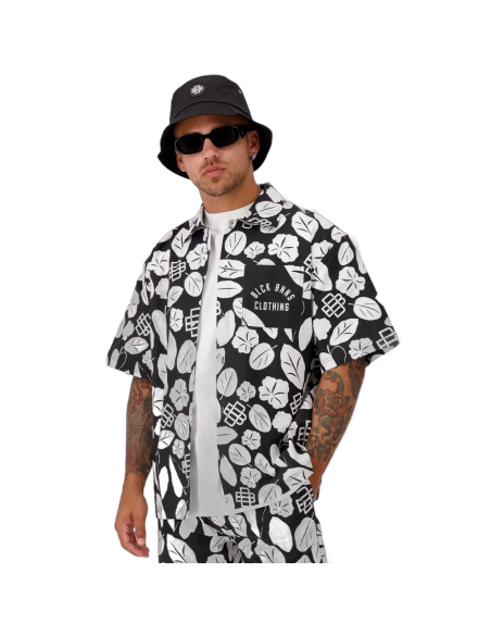 Camisa Black Bananas Bohemian Negro y Blanco Black Bananas | Camisas y Polos  - Estilo urbano premium