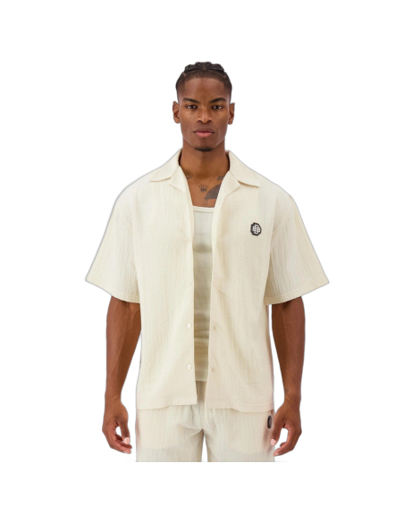 Camisa Black Bananas Mono Relax Blanco Arena Black Bananas | Camisas y Polos  - Estilo urbano premium