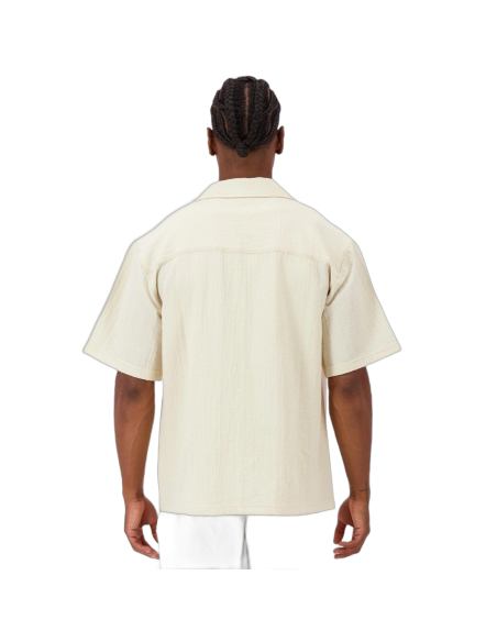 Camisa Black Bananas Mono Relax Blanco Arena Black Bananas | Camisas y Polos  - Estilo urbano premium