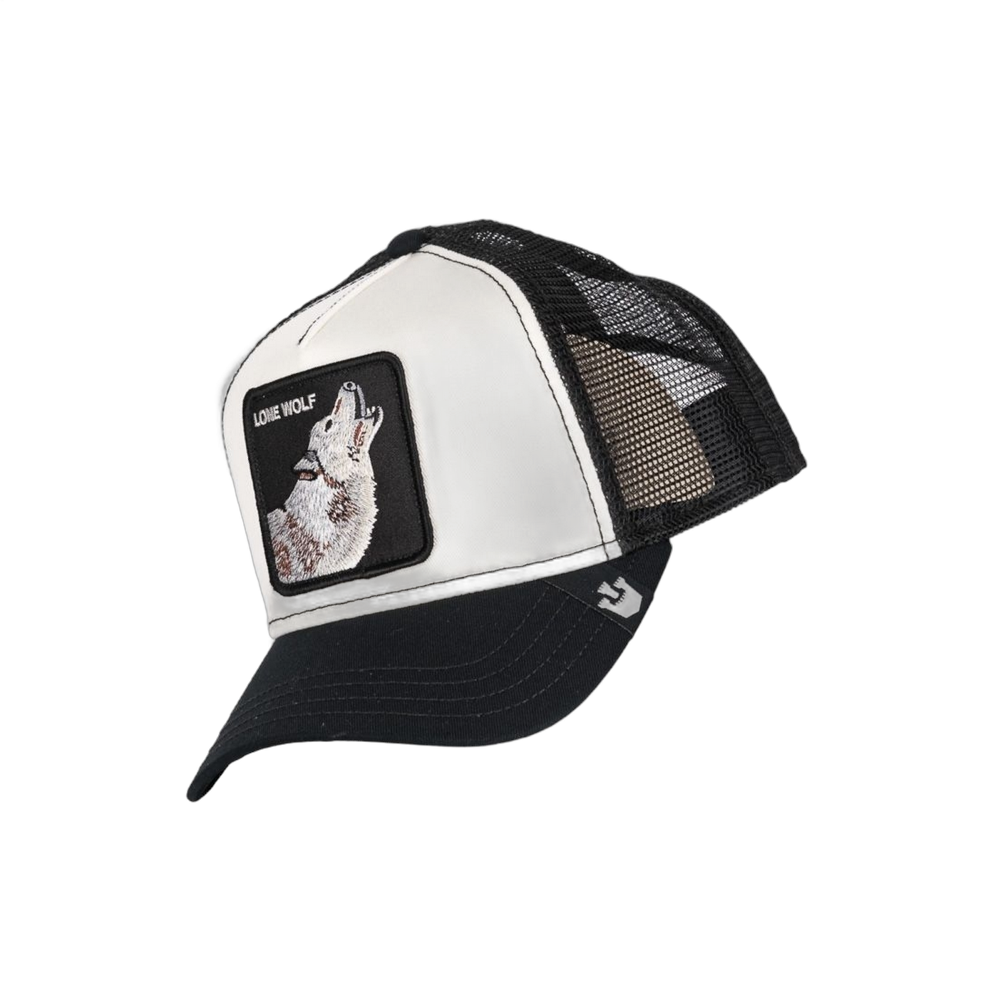 Gorra Goorin Bros Lone Wolf Negro y Blanco