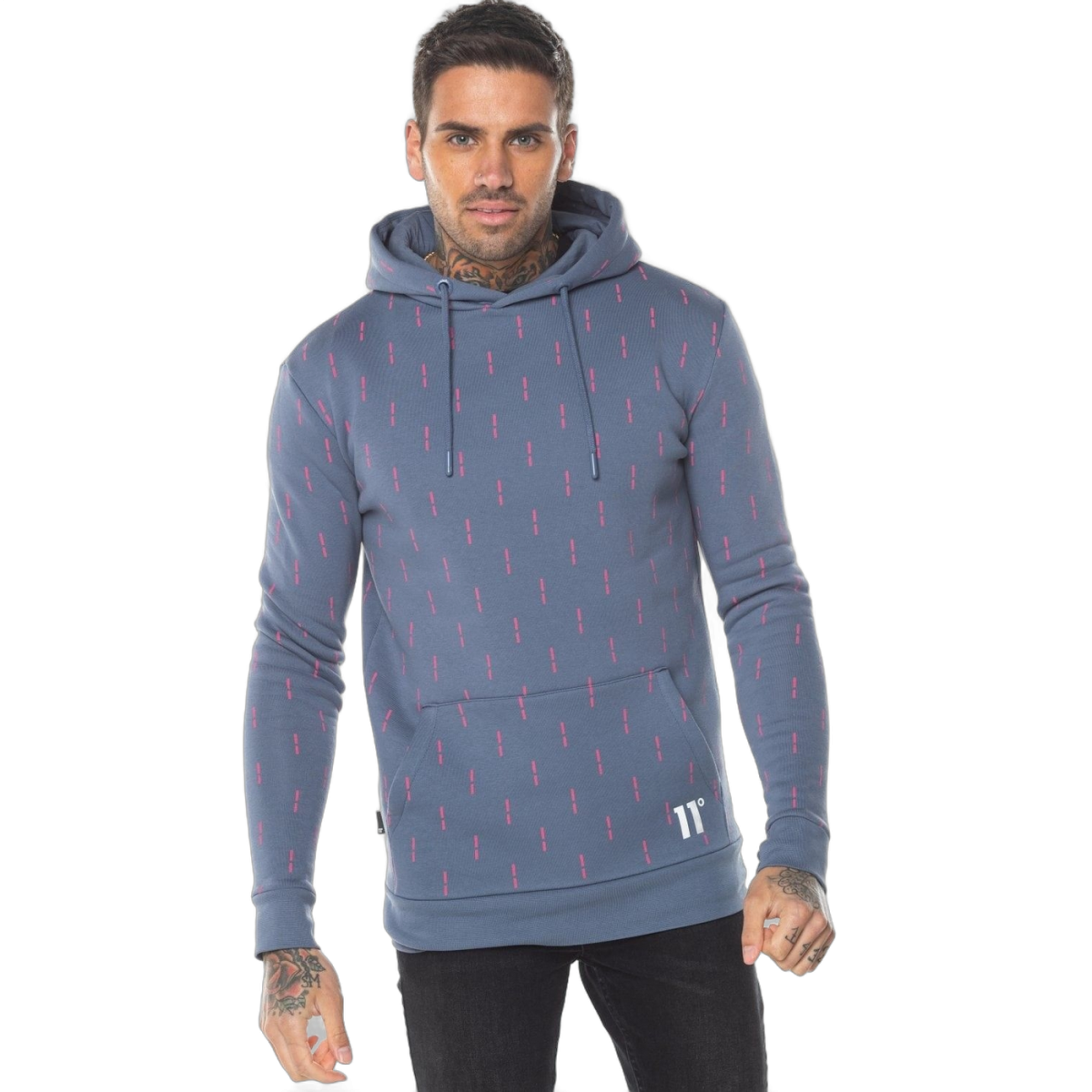 Sudadera 11 Degrees Solar Pull Gris