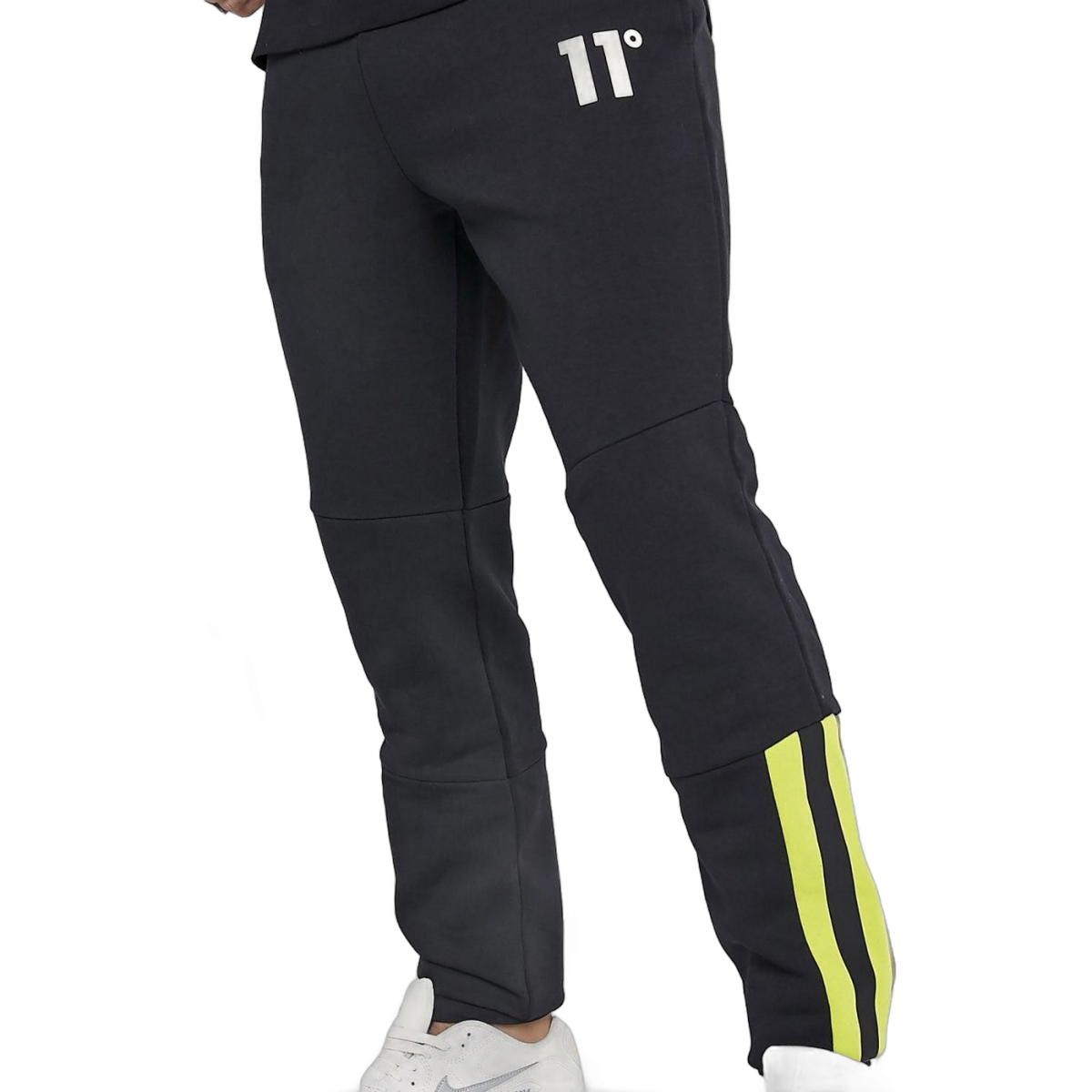 Pantalon 11 Degrees con Paneles en Contraste Negro 11 Degrees | Pantalones  - Estilo urbano premium 2
